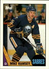 Mike Ramsey #63 Hockey Cards 1987 Topps Prices