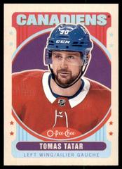Tomas Tatar [Retro Blank Back] Hockey Cards 2021 O Pee Chee Prices