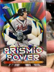 Freddie Freemen Baseball Cards 2021 Topps Chrome Prismic Power Prices
