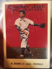 Mordecal Brown Baseball Cards 1993 Cracker Jack 1915 Replicas Prices