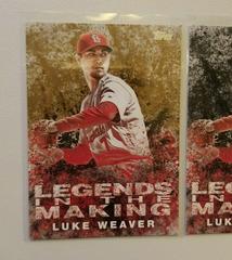 Luke Weaver [Gold] Baseball Cards 2018 Topps Update Legends in the Making Prices