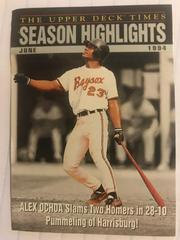 Alex Ochoa #102 Baseball Cards 1994 Upper Deck Season Highlights Prices
