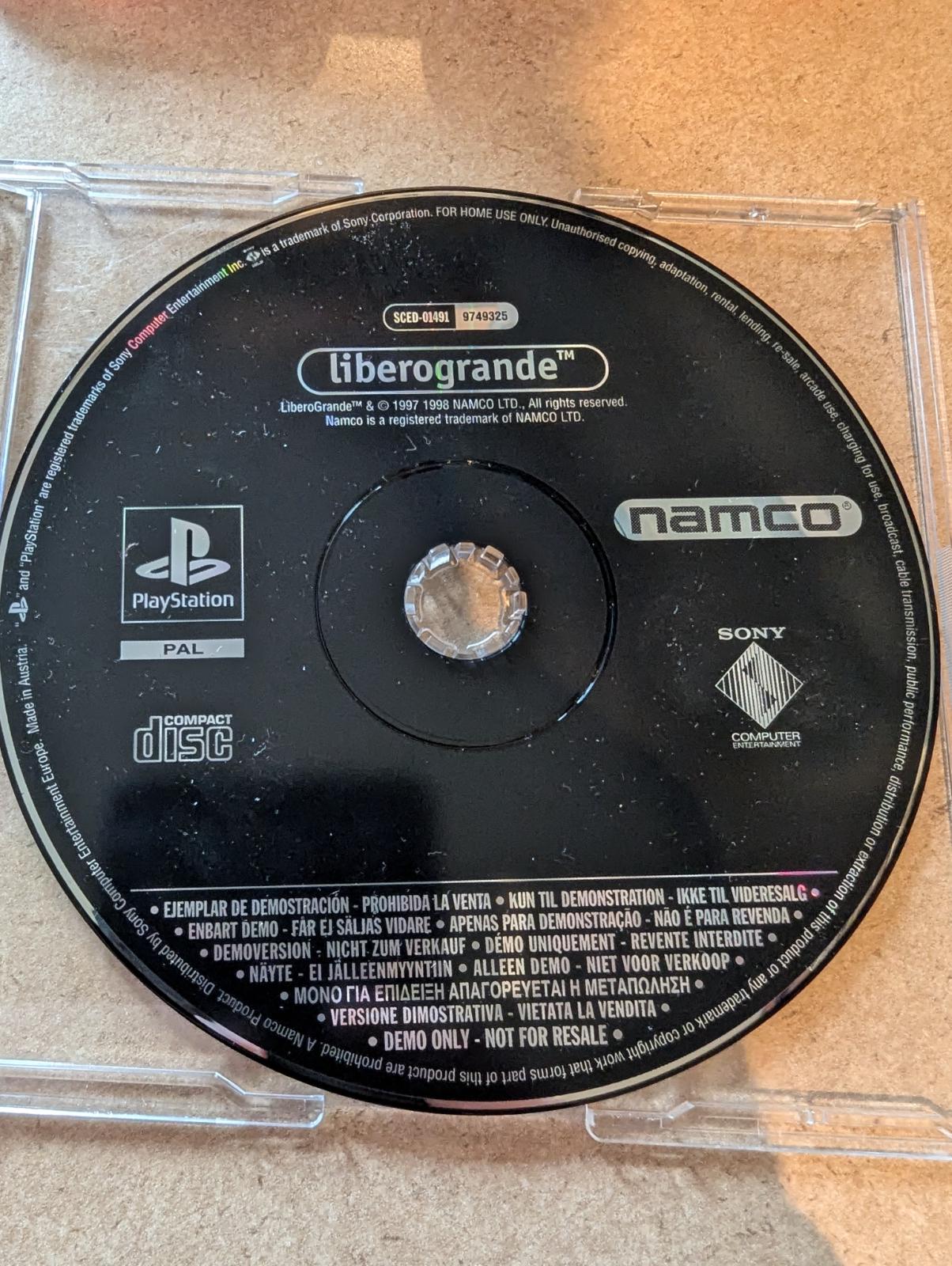 Liberogrande [Promo Not For Resale] PAL Playstation