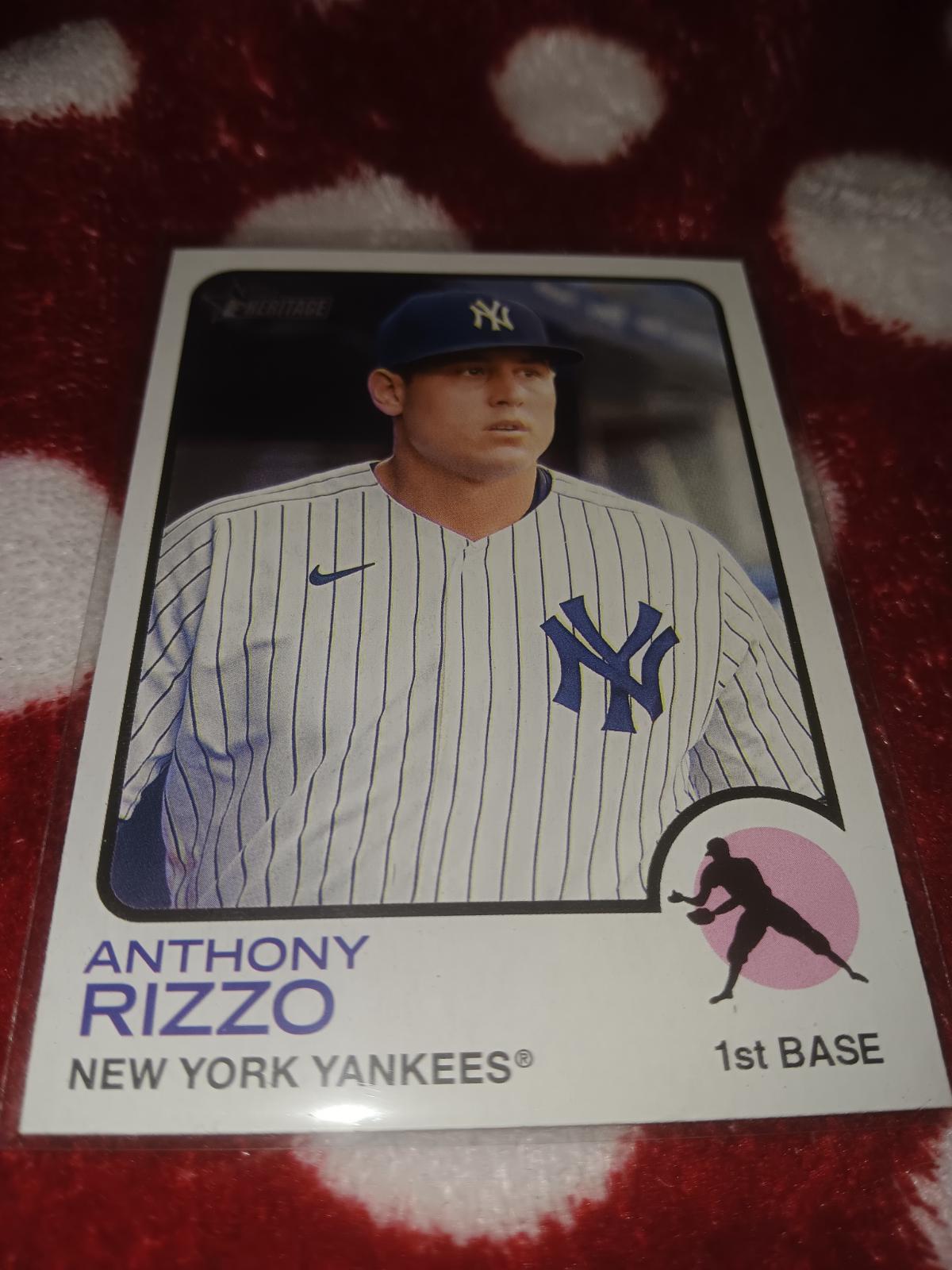 Anthony Rizzo [Player Icon Swap] | Ungraded | 2022 Topps Heritage