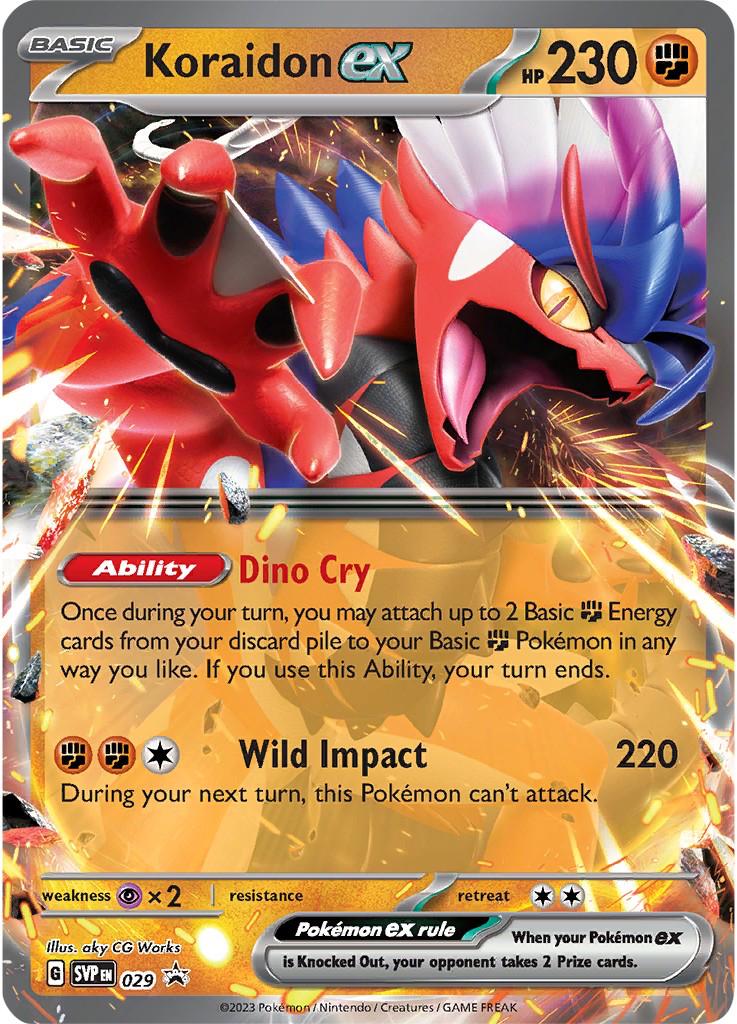 Koraidon ex #29 Pokemon Promo