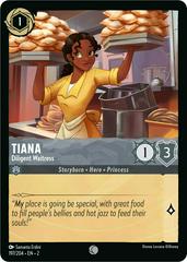 Tiana - Diligent Waitress #197 Lorcana Rise of the Floodborn Prices