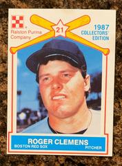 Roger Clemens #10 Baseball Cards 1987 Ralston Purina Prices