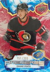 Shane Pinto [Red] #228 Hockey Cards 2021 Upper Deck Ice Prices