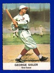 George Sisler #13 Baseball Cards 1961 Golden Press Prices