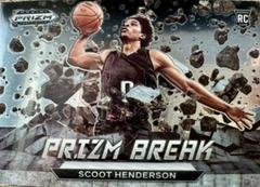 Scoot Henderson #20 Basketball Cards 2023 Panini Prizm Draft Picks Break Prices