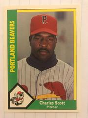 Charles Scott #7 Baseball Cards 1990 CMC Portland Beavers Prices