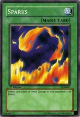 Sparks [1st Edition] LOB-055 YuGiOh Legend of Blue Eyes White Dragon Prices