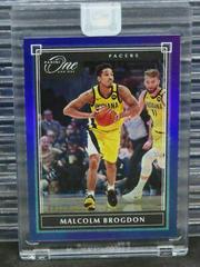 Malcolm Brogdon [Purple] Basketball Cards 2019 Panini One and One Prices