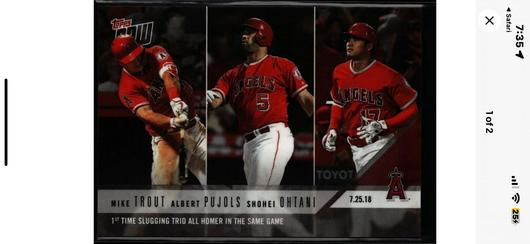 Albert Pujols, Mike Trout, Shohei Ohtani #502 photo