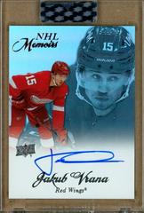 Jakub Vrana Hockey Cards 2020 Upper Deck Clear Cut NHL Memoirs Autographs Prices