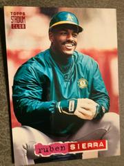rubin sierra #307 Baseball Cards 1994 Stadium Club Prices