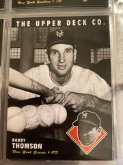 Bobby Thomson #51 Baseball Cards 1994 Upper Deck All Time Heroes Prices