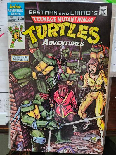 Teenage Mutant Ninja Turtles Adventures [Newsstand] #1 (1988) photo