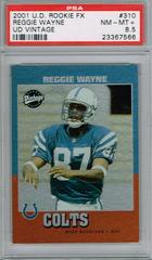 Reggie Wayne Football Cards 2001 Upper Deck Rookie F/X Prices
