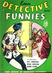 Keen Detective Funnies #5 (1939) Comic Books Keen Detective Funnies Prices