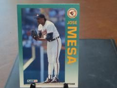 Jose Mesa #17 Baseball Cards 1992 Fleer Prices