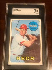 Pete Rose #120 Baseball Cards 1969 Topps Prices