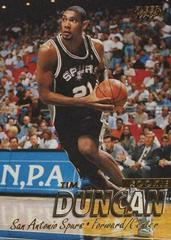 Tim Duncan #201 Basketball Cards 1997 Fleer Prices