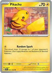 Pikachu #51 Pokemon Temporal Forces Prices