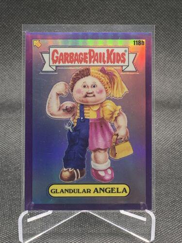 Glandular ANGELA [Purple] #118b 2020 Garbage Pail Kids Chrome