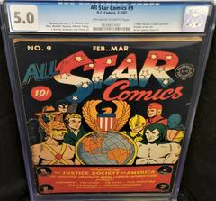 All-Star Comics #9 (1942) Comic Books All-Star Comics Prices