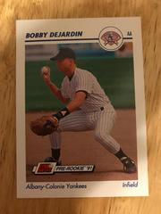 Bobby Dejardin #3 Baseball Cards 1991 Impel Line Drive Pre Rookie AA Prices