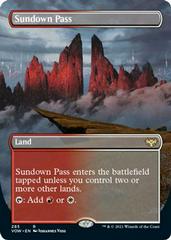 Sundown Pass [Foil] #266 Magic Innistrad: Crimson Vow Prices