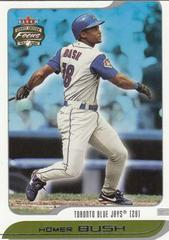 Homer Bush #92 Baseball Cards 2002 Fleer Focus JE Prices