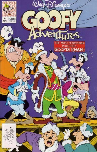 Goofy Adventures #11 (1991) Comic Books Goofy Adventures