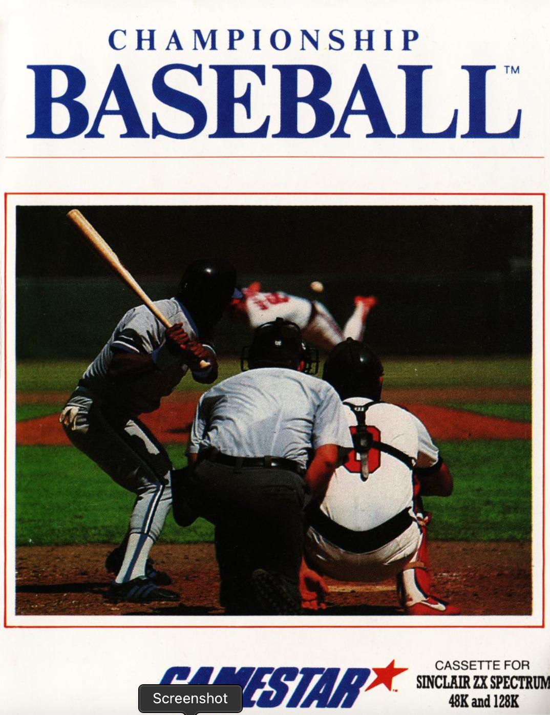 Championship Baseball Prices ZX Spectrum Compare Loose, CIB & New Prices