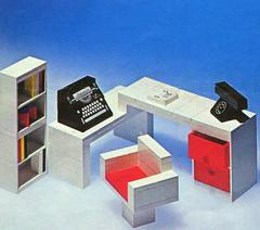 LEGO Set | Secretary's Desk LEGO Homemaker