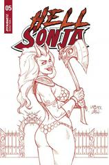 Hell Sonja [Linsner Fiery Red] #5 (2022) Comic Books Hell Sonja Prices