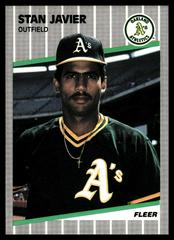 Stan Javier #13 Baseball Cards 1989 Fleer Prices