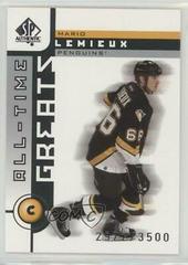 Mario Lemieux Hockey Cards 2001 SP Authentic Prices