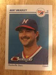 Bert Bradley #300 Baseball Cards 1991 Impel Line Drive Pre Rookie AA Prices
