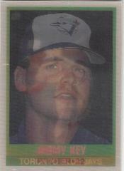Jimmy Key #167 Baseball Cards 1989 Sportflics Prices