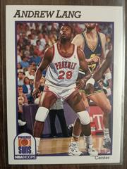 Andrew Lang #419 Basketball Cards 1991 Hoops Prices