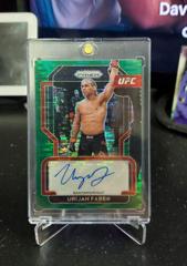 Urijah Faber [Green Pulsar] Ufc Cards 2022 Panini Prizm UFC Signatures Prices
