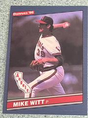 Mike Witt Baseball Cards 1986 Donruss Prices
