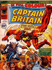 Captain Britain #13 (1977) Comic Books Captain Britain Prices