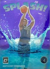 Anthony Edwards [Purple] #2 Basketball Cards 2022 Panini Donruss Optic Splash Prices