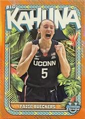 Paige Bueckers [Orange] #BK-16 Basketball Cards 2023 Bowman Chrome University The Big Kahuna Prices