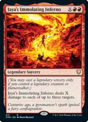 Jaya's Immolating Inferno Magic Commander Legends Prices