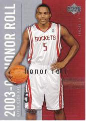 Cuttino Mobley #27 Basketball Cards 2003 Upper Deck Honor Roll Prices