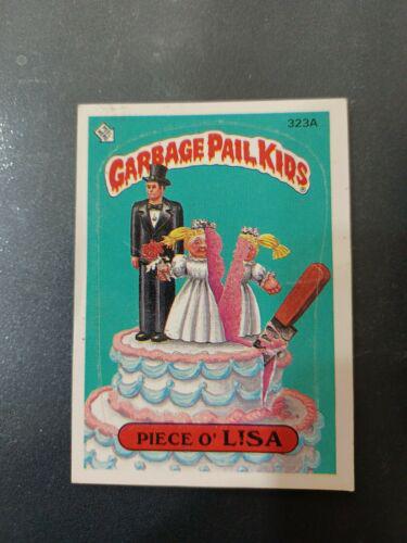 Piece O' LISA #323A 1987 Garbage Pail Kids